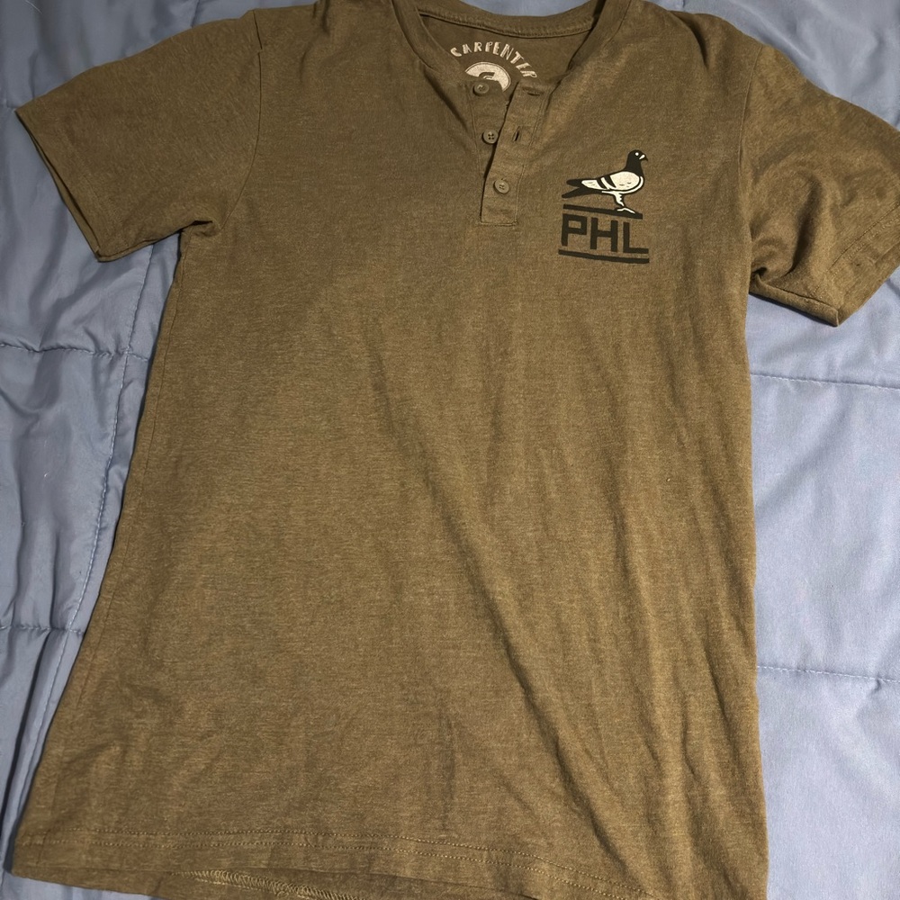 Unisex S Philadelphia Pride Olive Tee